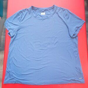 Mondetta active shirt light blue women's size XXL